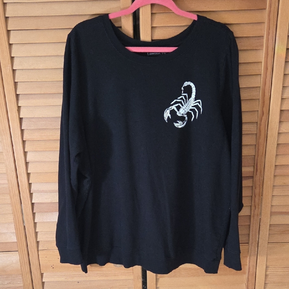 Torrid Black Scorpion Sweatshirt